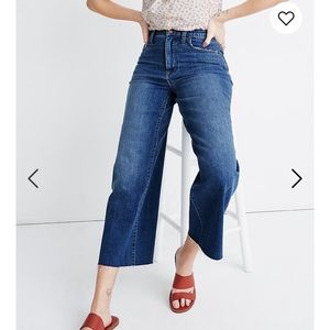 Madewell wide leg crop
